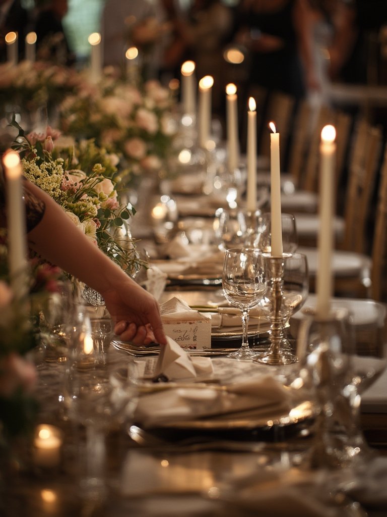 serpentine table wedding - Illustration 2