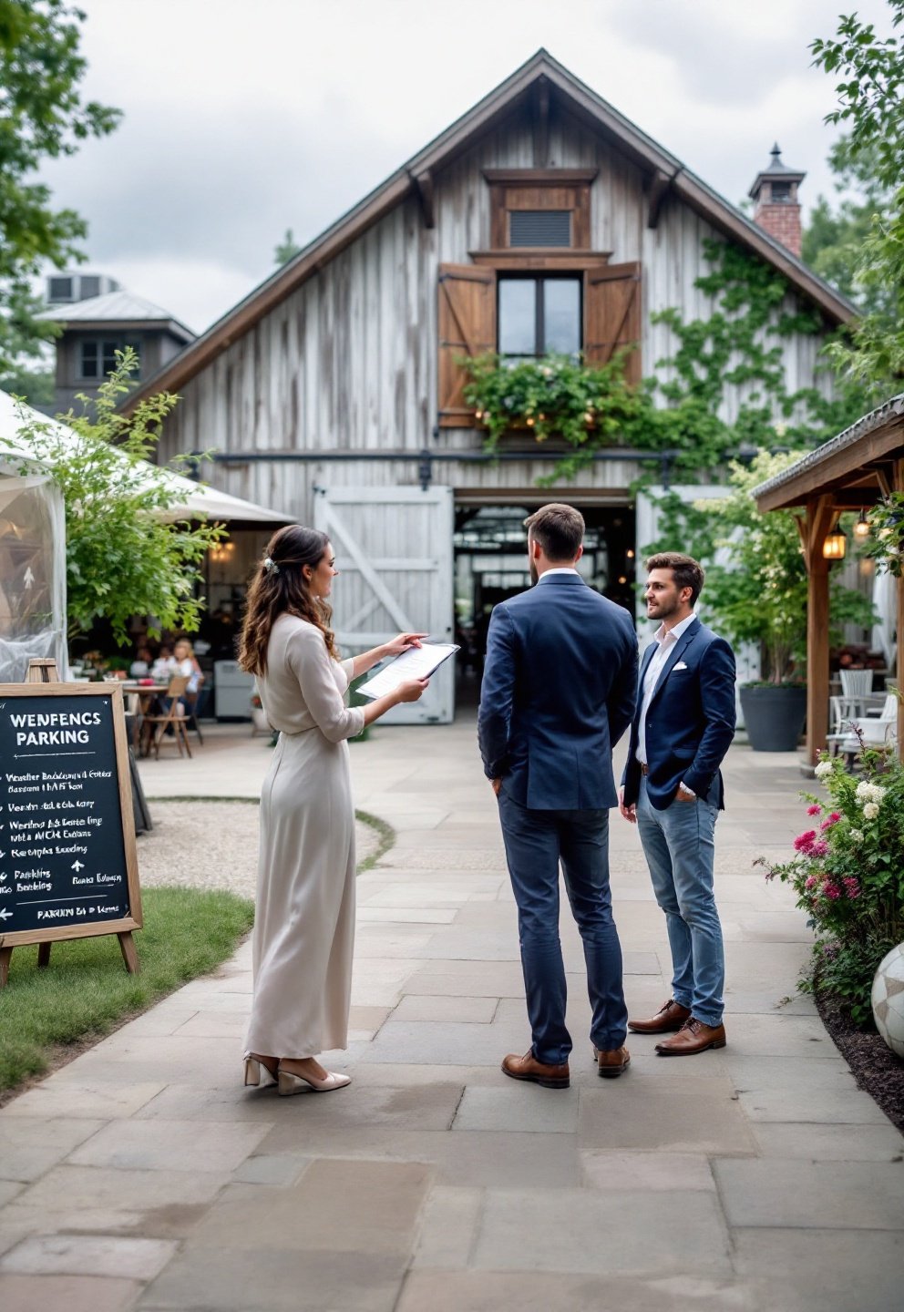 Outdoor wedding venue - Illustration 2