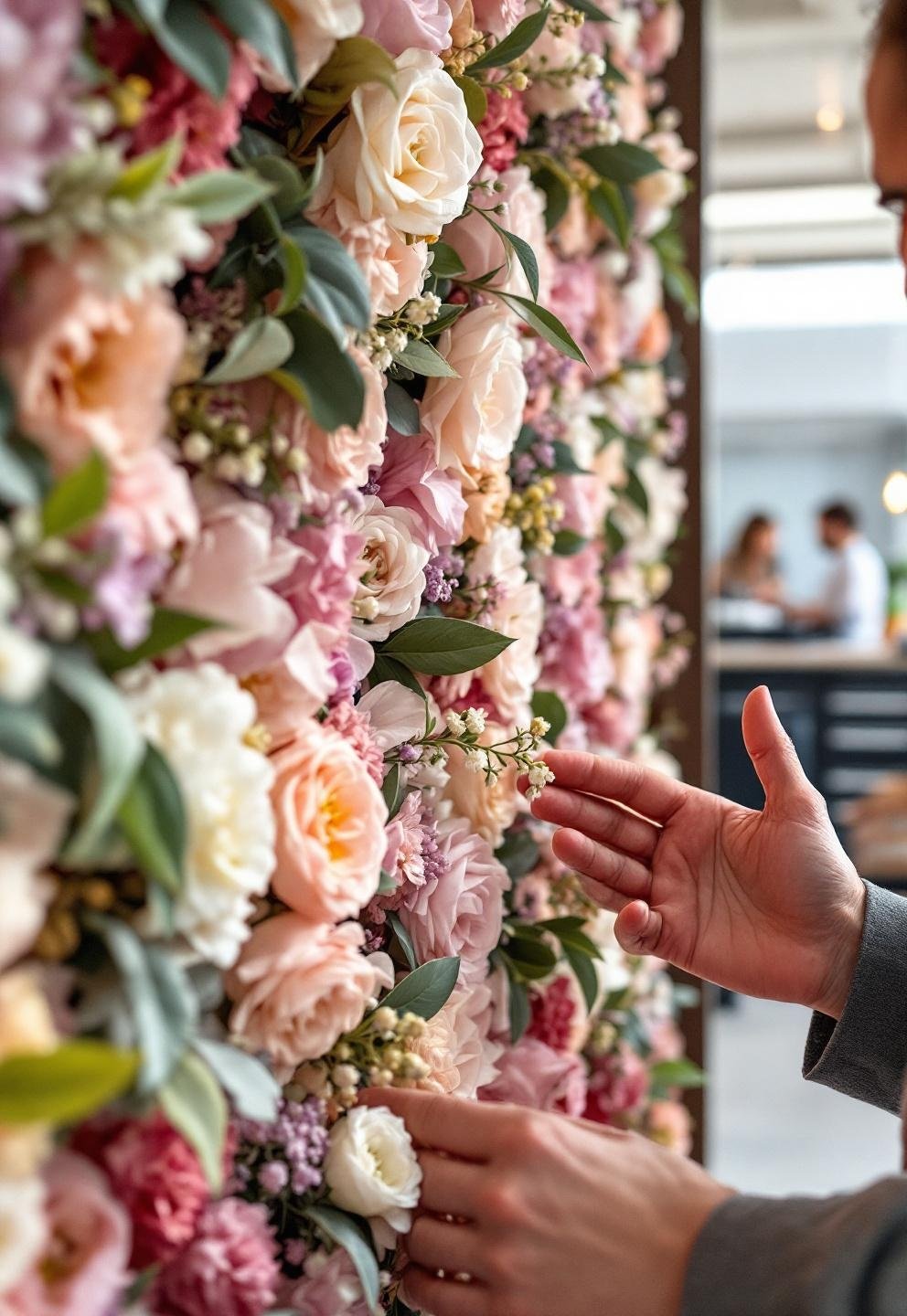 flower wall rental - Illustration 2
