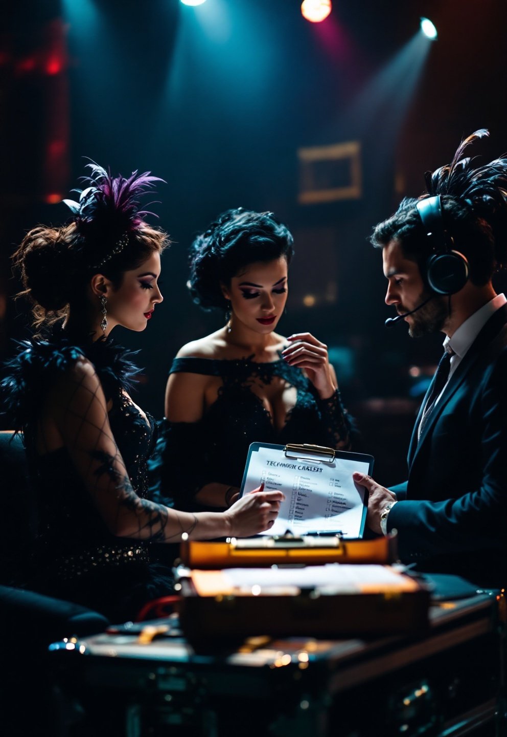 burlesque cabaret - Illustration 2