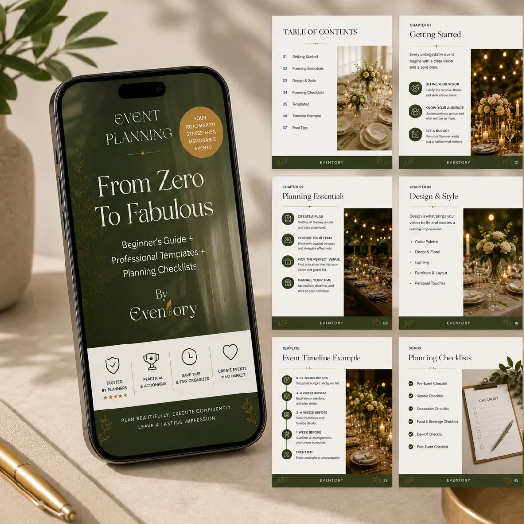 From Zero To Fabulous guide pages and checklists shown on a phone