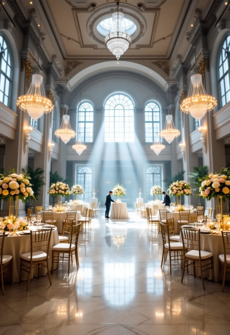 Elegant banquet hall