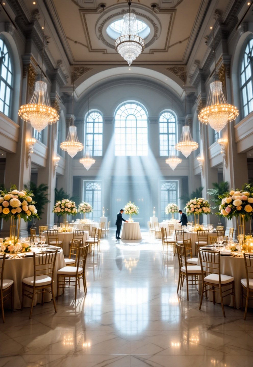 Elegant banquet hall