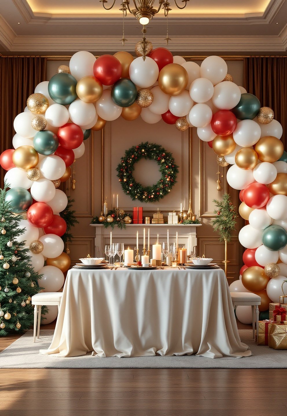 christmas balloon decoration - Illustration 3
