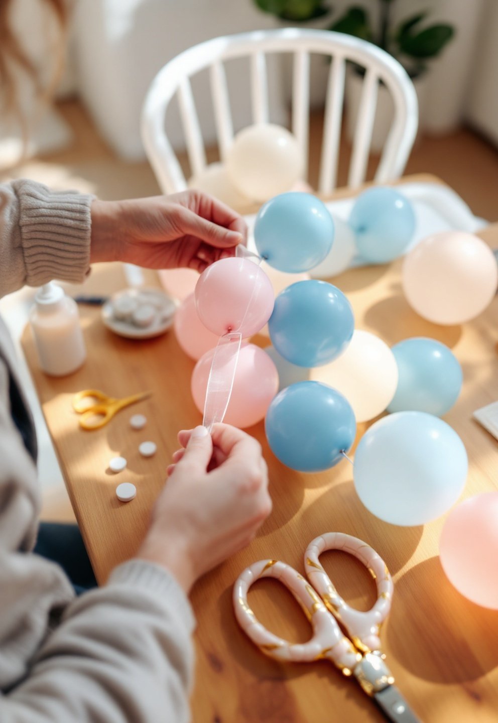 first birthday balloon decoration - Illustration 2