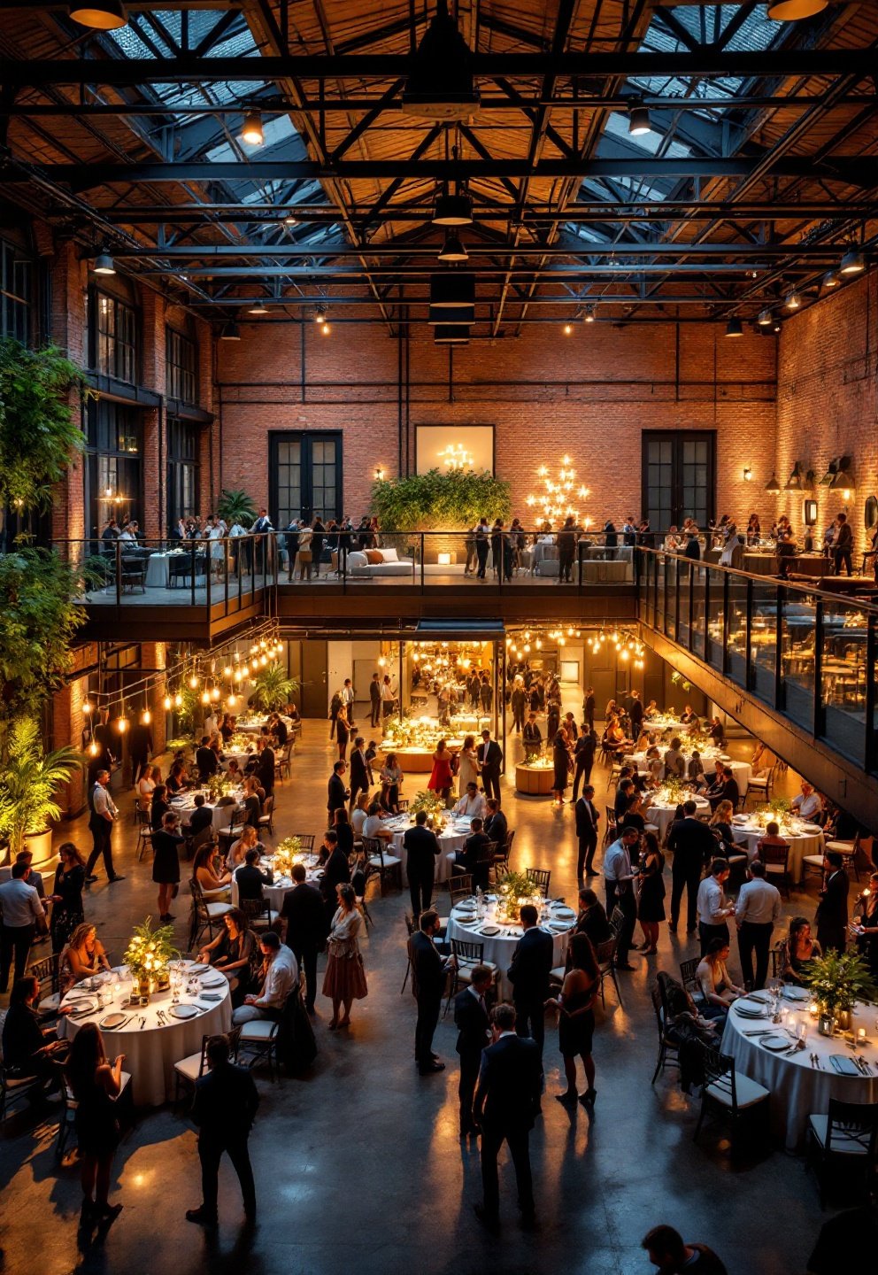 industrial warehouse event venue - Illustration 3