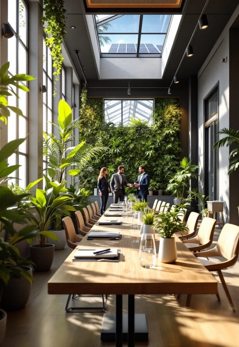 sustainable event venue hire