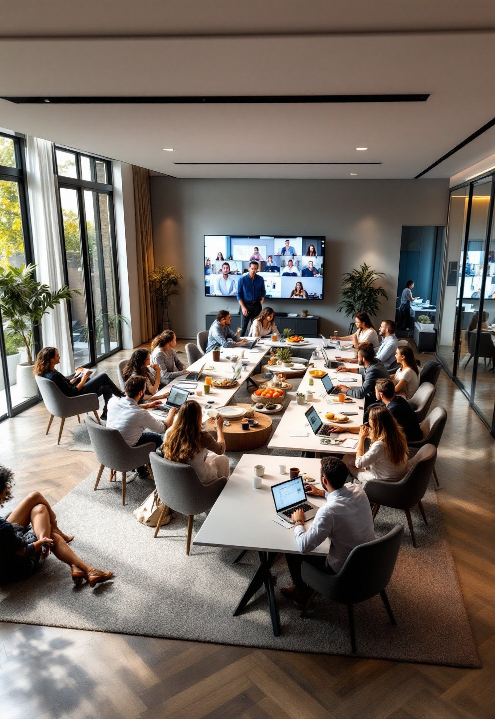 Corporate meeting space - Illustration 3