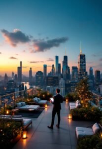rooftop venue hire
