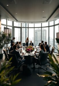 Corporate meeting space