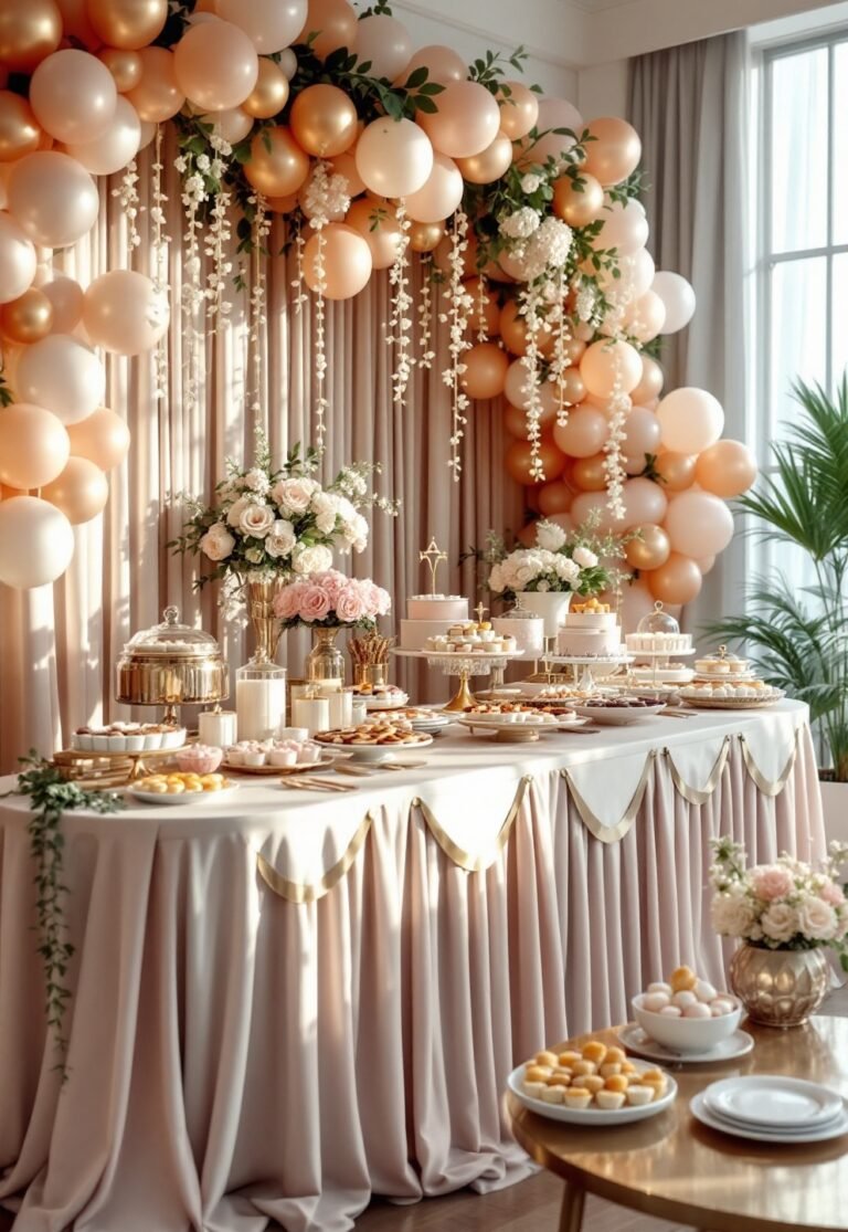 buffet decoration