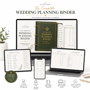 wedding binder product page