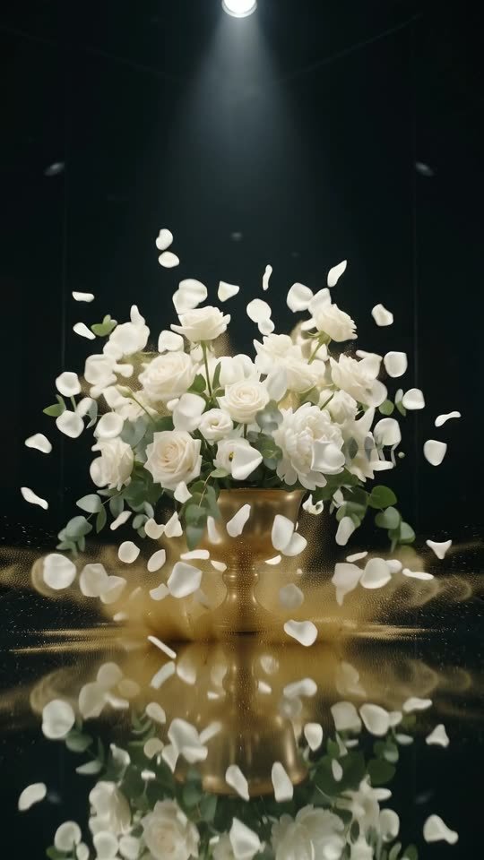 Floral Centerpiece Drop – Cinematic Events video