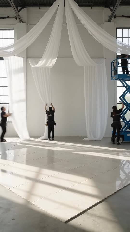 Ballroom Transformation – Timelapse & Transformations video